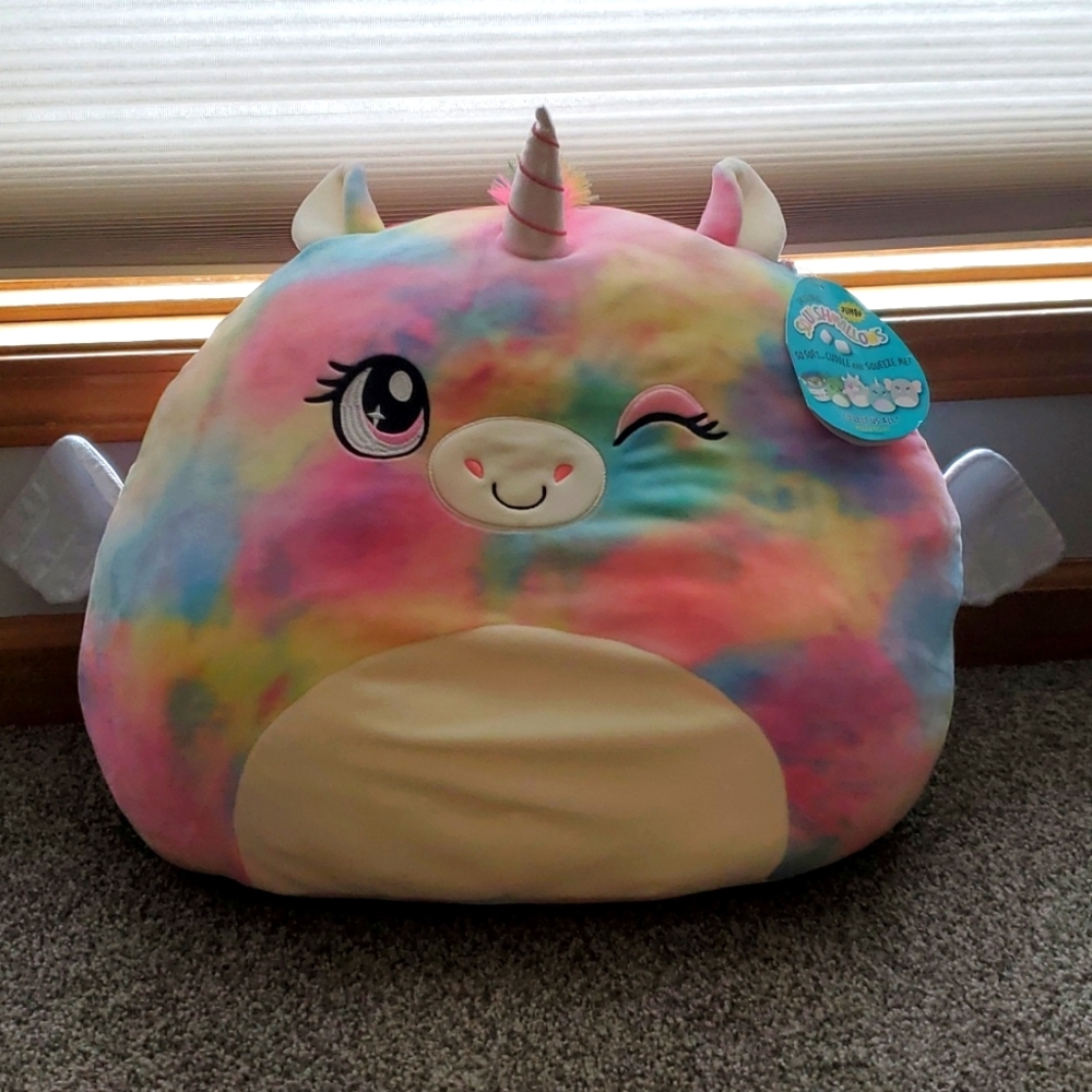 Jumbo Unicorn Squishmallow 16" Jaime